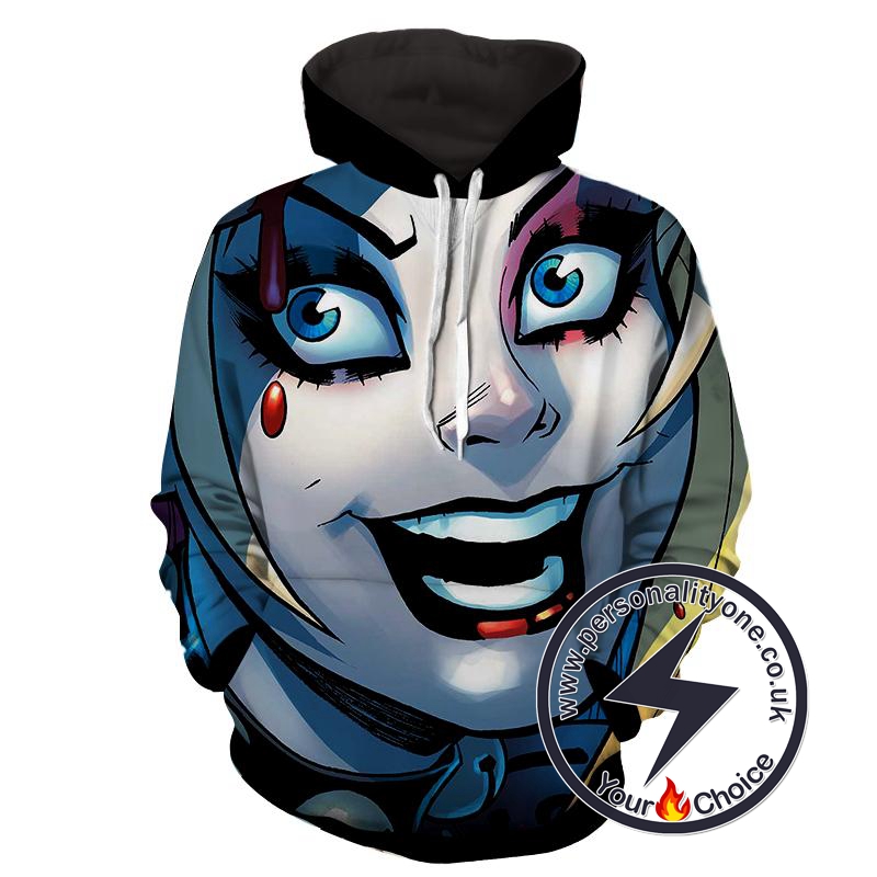 Harley Quinn - Harley Quinn 3D - Hoodies